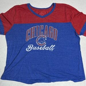Chicago Cubs 1/2 sleeve Fanatics Tshirt size 2XL